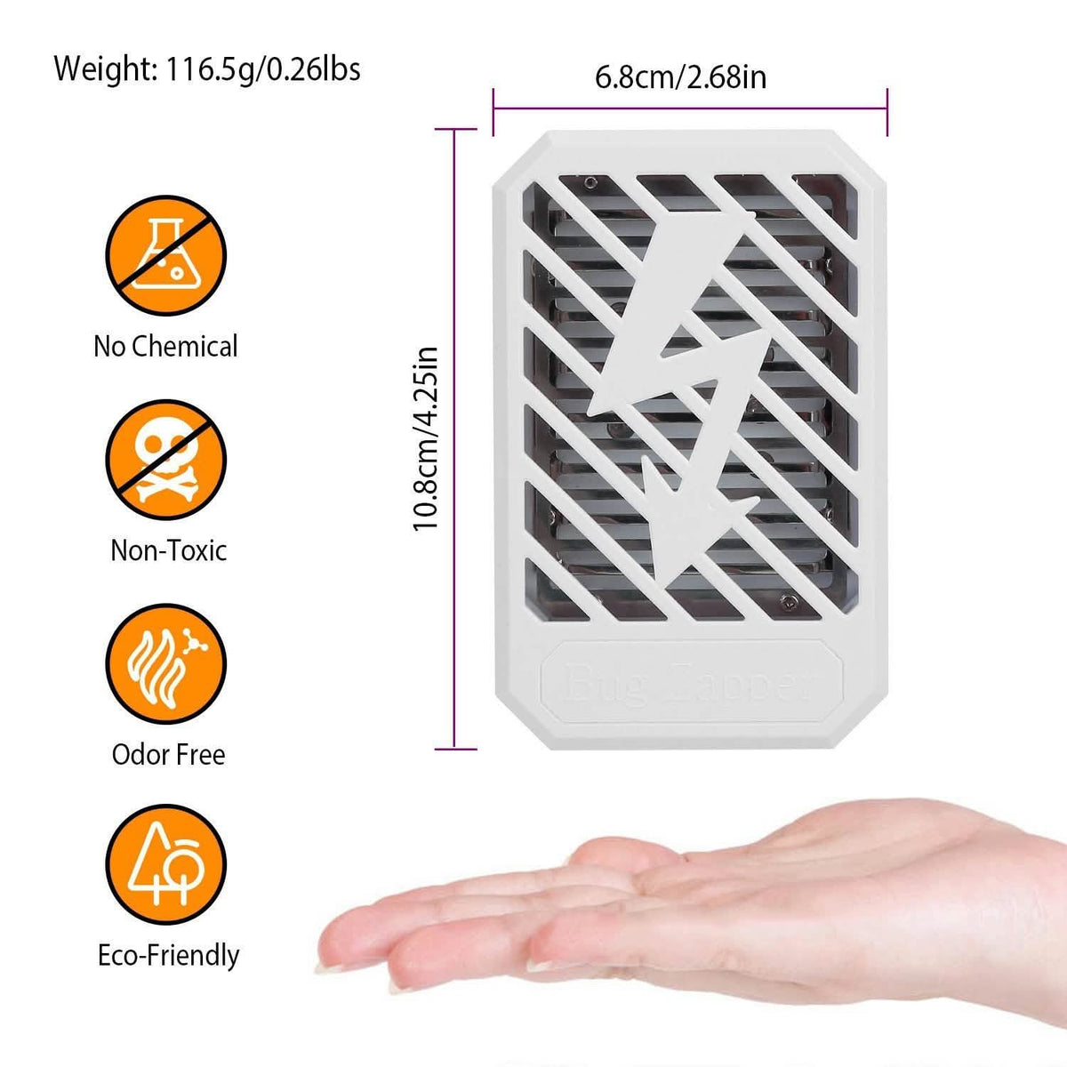 Indoor Plug In Bug Electric Zapper Pest Control - Tophatter Daily Deals