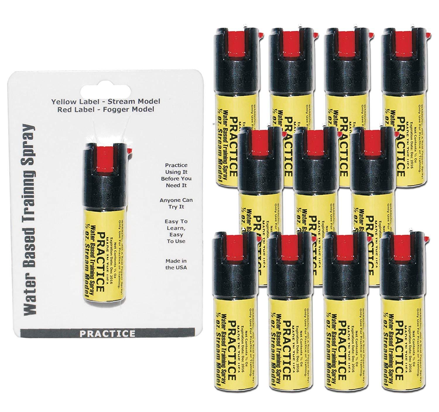 Inert Practice Pepper Spray Bundle 12 Sprays Self Defense - Tophatter Daily Deals