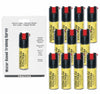12) Inert Practice Pepper Spray Bundle Self Defense - Tophatter Daily Deals