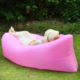 Inflatable Lounger Air Sofa Lazy Bed Sofa Outdoor Recreation - Tophatter Daily Deals
