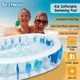 Inflatable Swimming Pool - 90x60x20" Outdoor Recreation - Tophatter Daily Deals