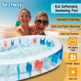 Inflatable Swimming Pool - 90x60x20" Outdoor Recreation - Tophatter Daily Deals