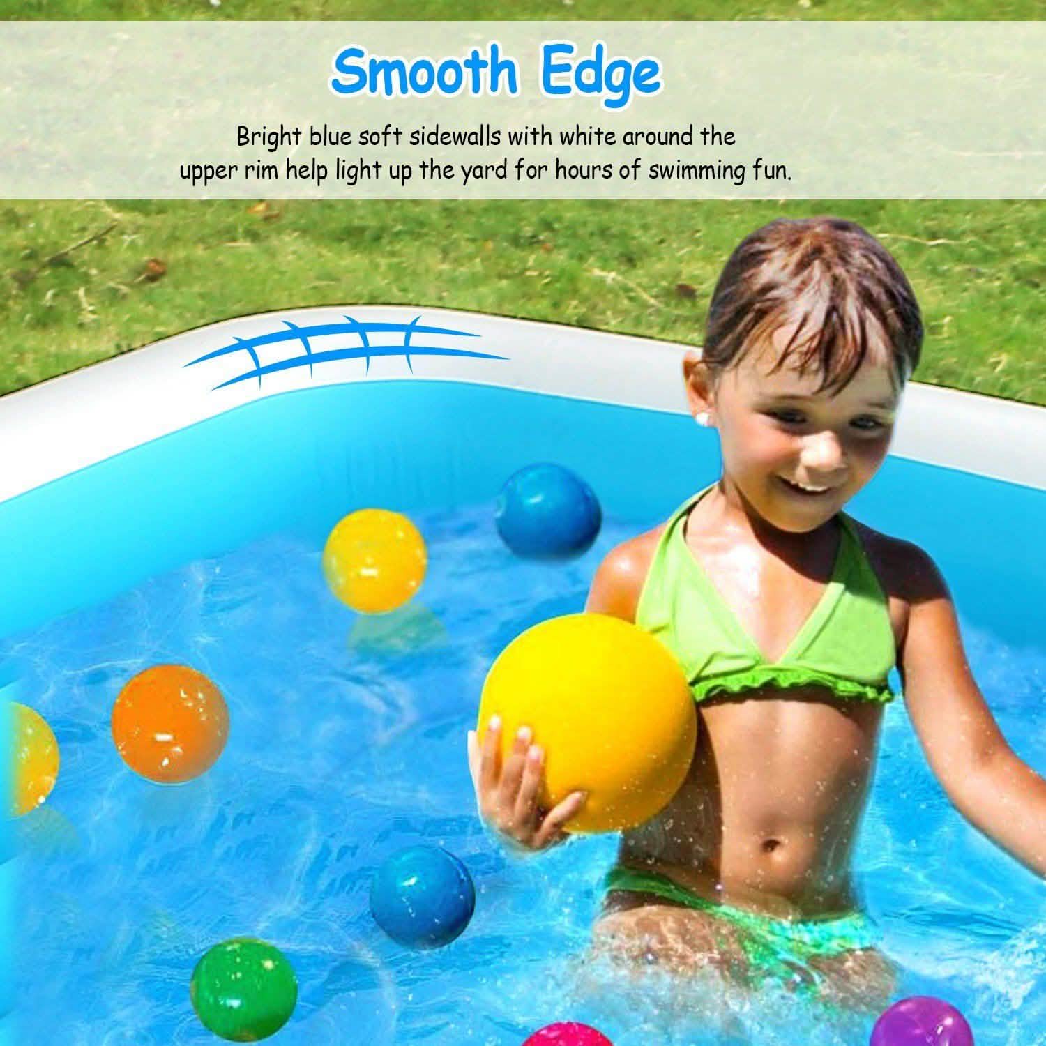 Inflatable Swimming Pool Outdoor Recreation - Tophatter Daily Deals