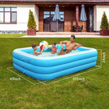 Inflatable Swimming Pool Outdoor Recreation - Tophatter Daily Deals