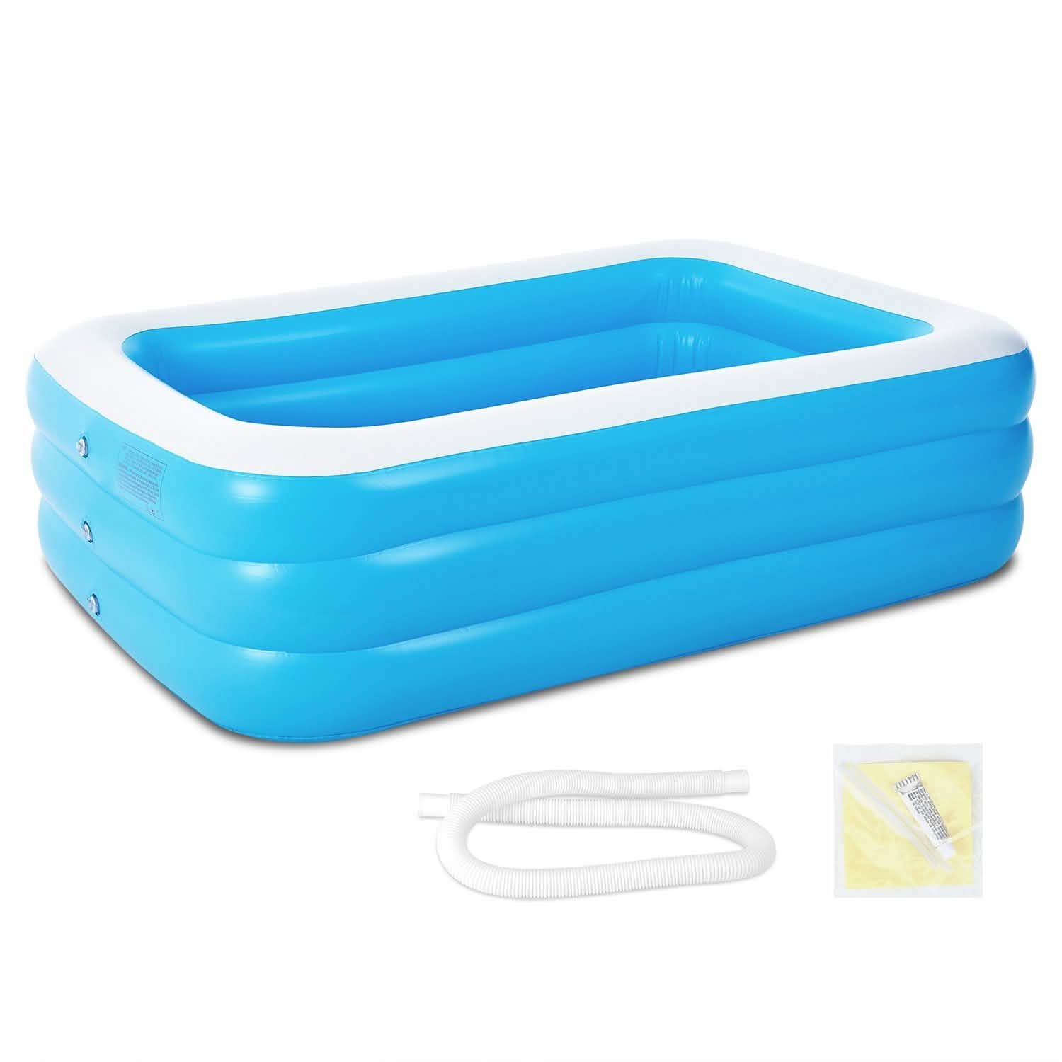 Inflatable Swimming Pool Outdoor Recreation - Tophatter Daily Deals