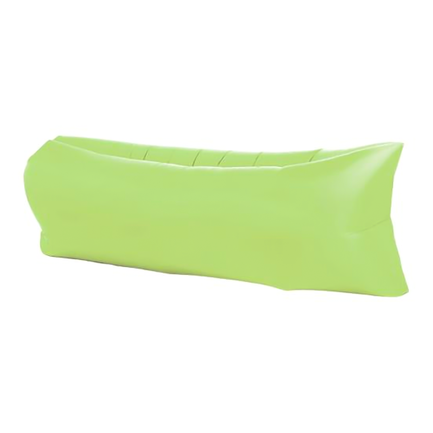 Inflatable Beach Lounger - Portable Sofa Air Bed Lounger Sofa Sack Beach Bag Camping Green Outdoor Recreation - Tophatter Daily Deals