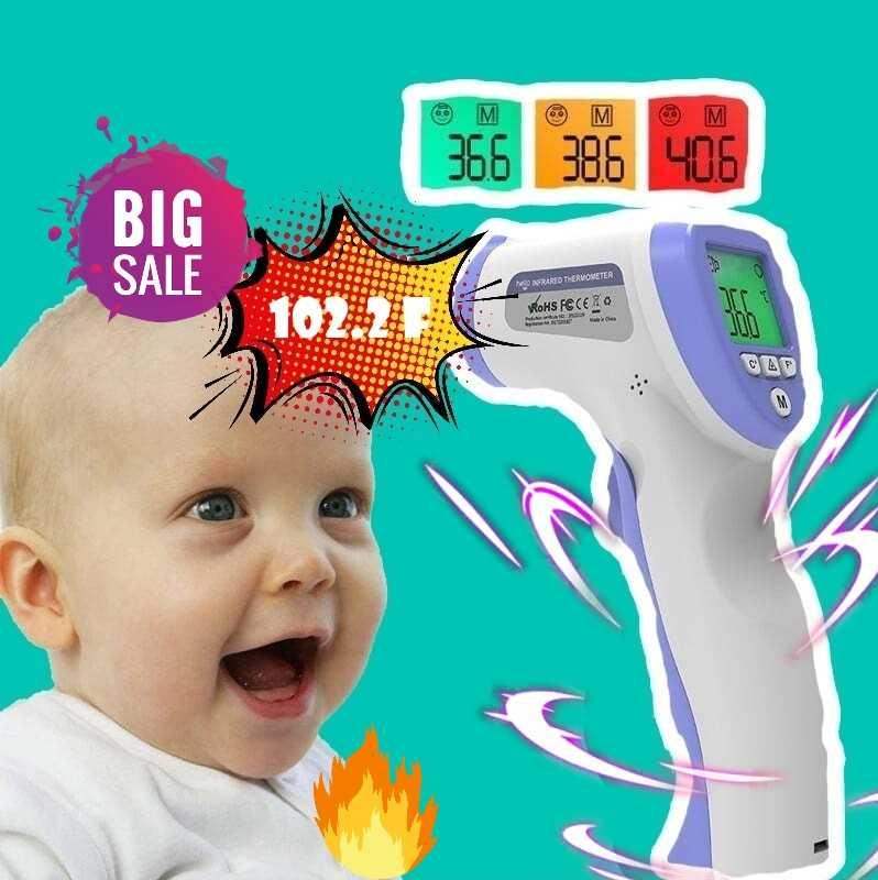Infrared No-Contact Forehead Thermometer (High Quality) - Tophatter's Smashing Daily Deals | Shop Like a Billionaire