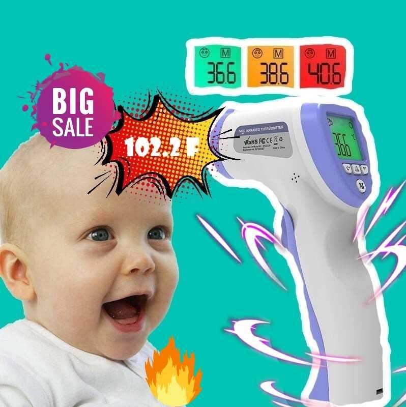 Infrared No-Contact Forehead Thermometer (High Quality) Infrared Thermometers - Tophatter Daily Deals