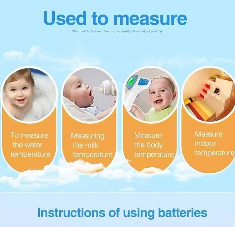 Infrared No-Contact Forehead Thermometer (High Quality) Infrared Thermometers - Tophatter Daily Deals