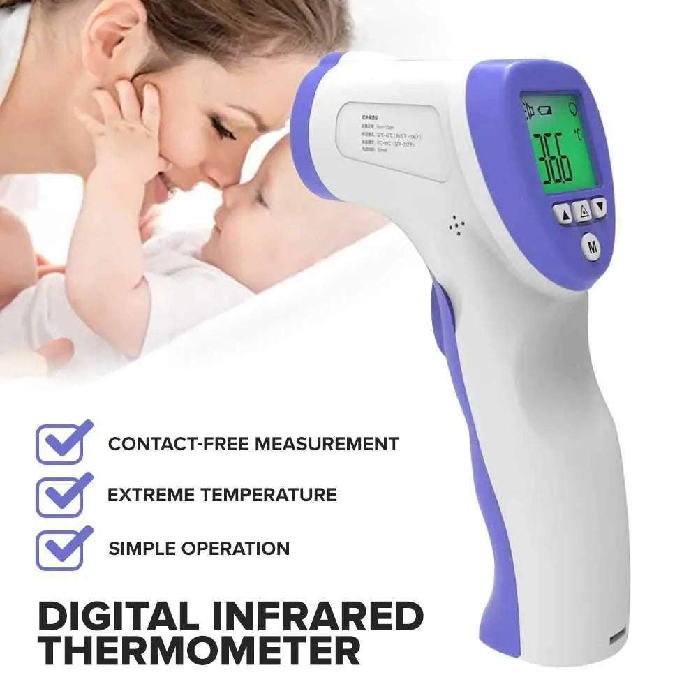 Infrared No-Contact Forehead Thermometer (High Quality) Infrared Thermometers - Tophatter Daily Deals