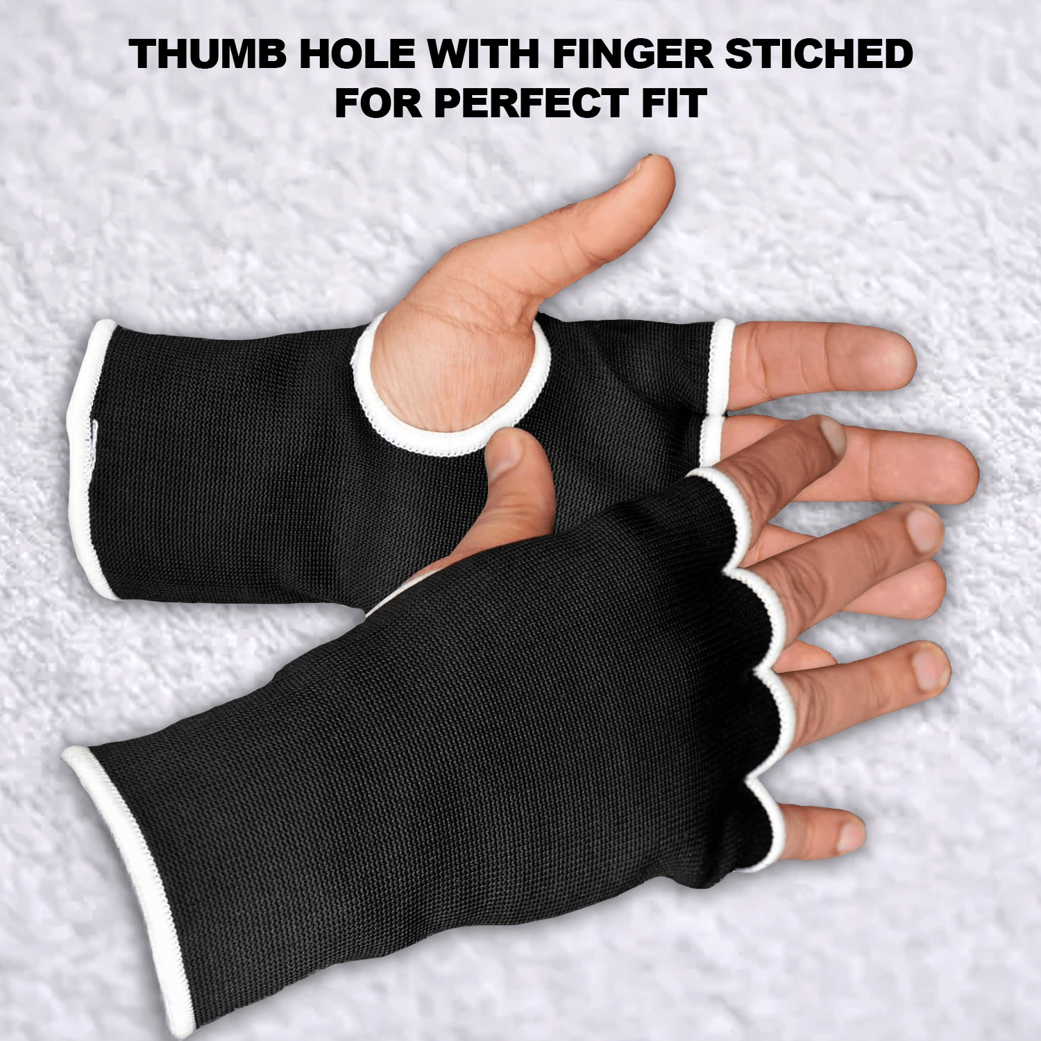 Boxing Inner Gloves -MMA Fight Fist Protector Training Mitts Padded Hand Gloves Gloves - Tophatter Daily Deals