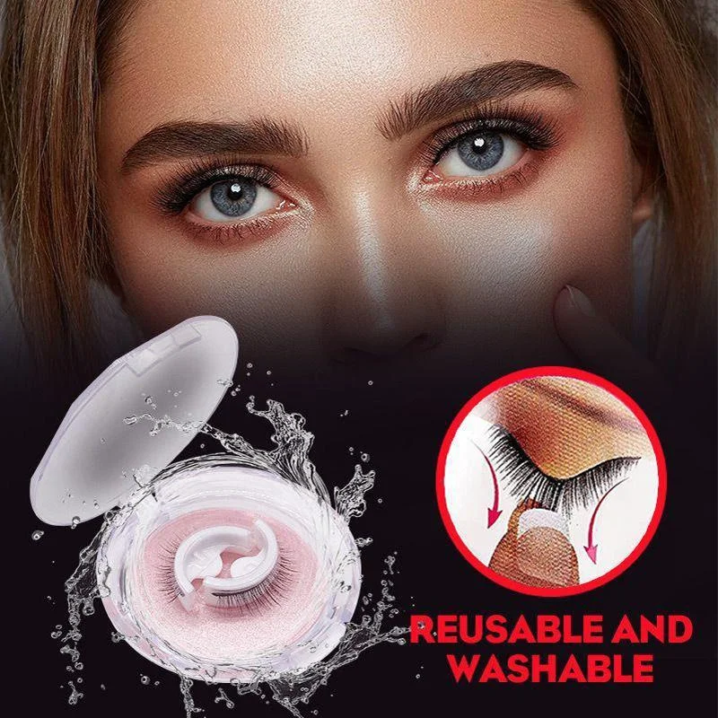 Self Adhesive Reusable Eyelashes Natural Look Fall 2025 - Tophatter Daily Deals