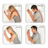 Orthopedic Side Sleeper Pillow With Ear Hole, Spine Support - Tophatter Daily Deals
