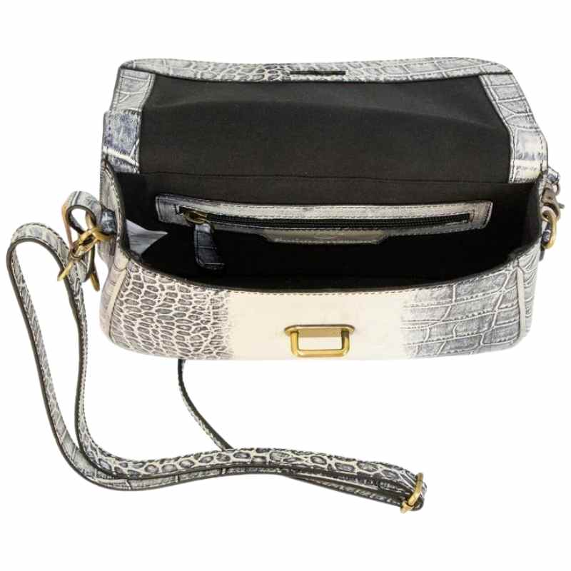 Smith & Wesson® Croc Crossbody Concealed Carry Handbag Handgun Purses - Tophatter Daily Deals