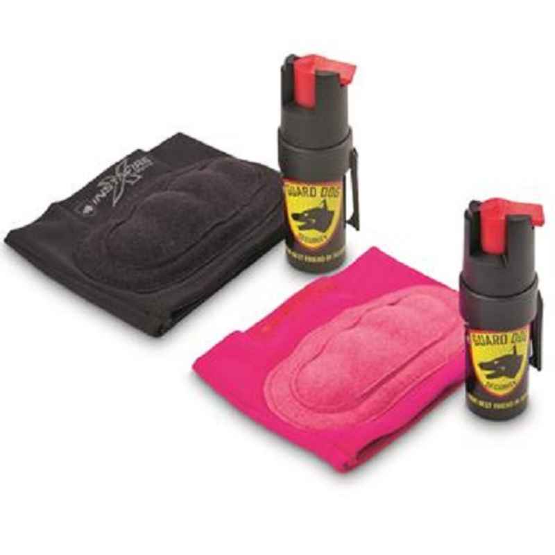 Active Lifestyle Jogging InstaFire Xtreme Pepper Spray & Knuckle Sleeve Pepper Spray - Tophatter Daily Deals