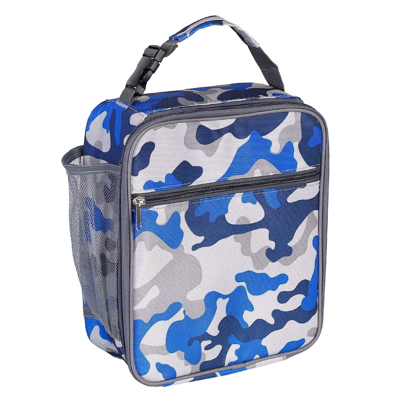 Insulated Portable Lunch Box Camo Kitchen Storage - Tophatter Daily Deals