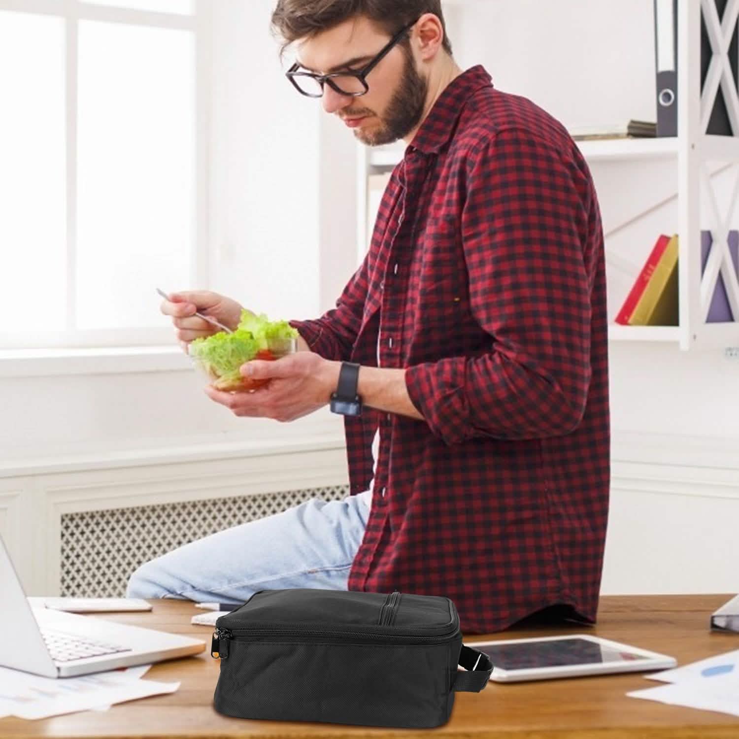 Insulated Portable Lunch Box Kitchen Storage - Tophatter Daily Deals