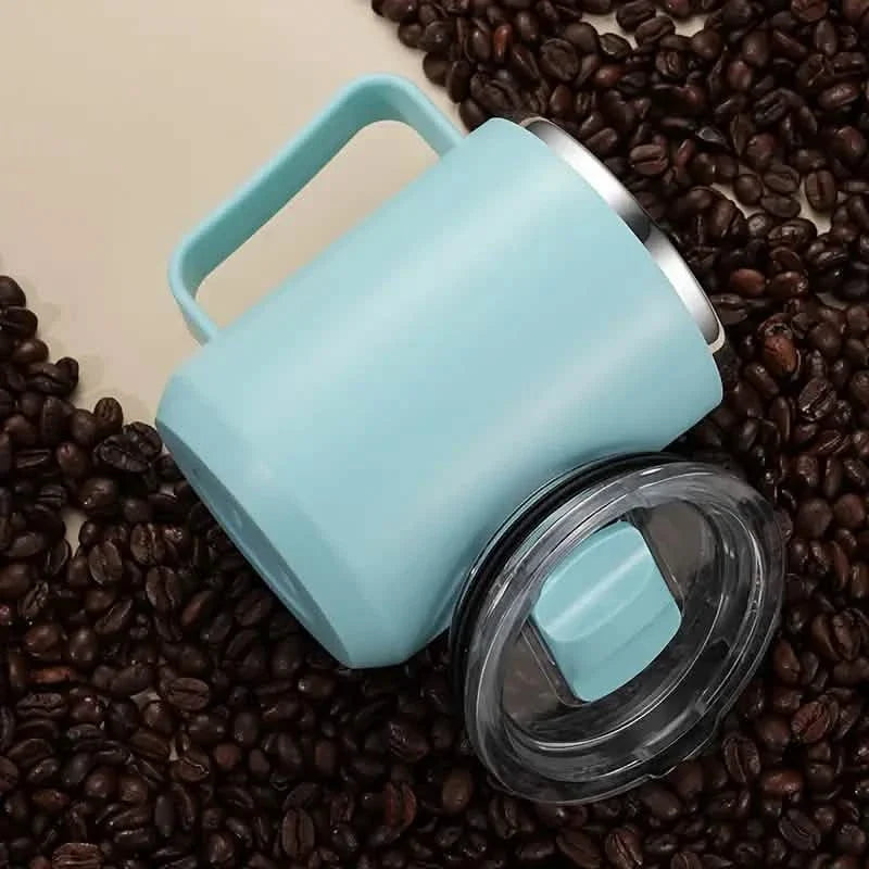 Insulated Stainless Steel Coffee Mug Coffee Makers & Accessories - Tophatter Daily Deals