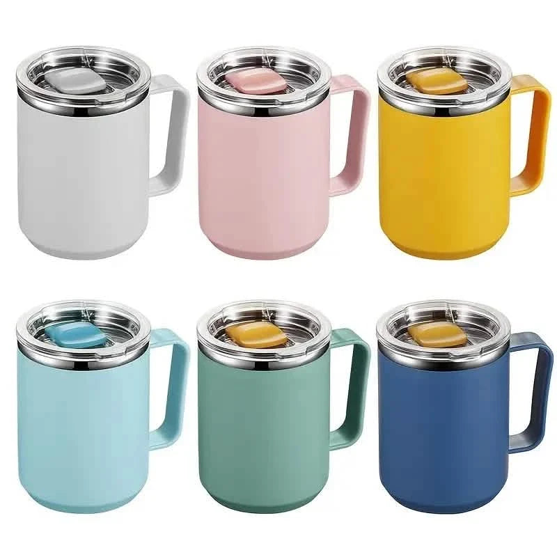 Insulated Stainless Steel Coffee Mug Coffee Makers & Accessories - Tophatter Daily Deals
