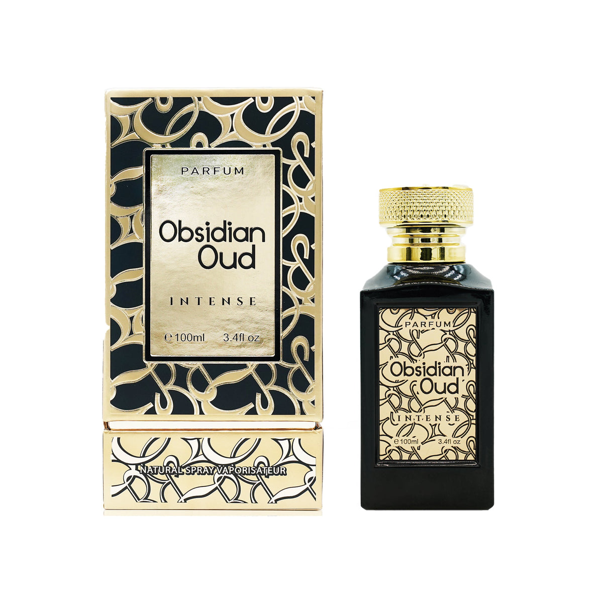 Attar & Co Obsidian Oud Intense Parfum 100ml Spray - Tophatter Daily Deals