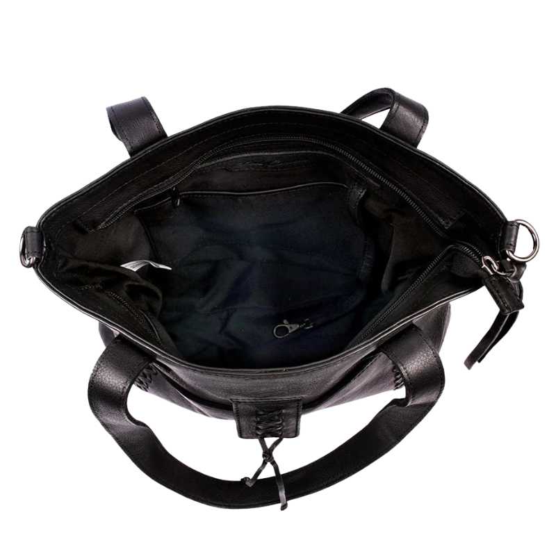 Eden Leather Concealed Carry Tote Shoulder Bag Handgun Purses - Tophatter Daily Deals