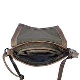 Monroe Concealed Carry Leather Crossbody Handbag Handgun Purses - Tophatter Daily Deals