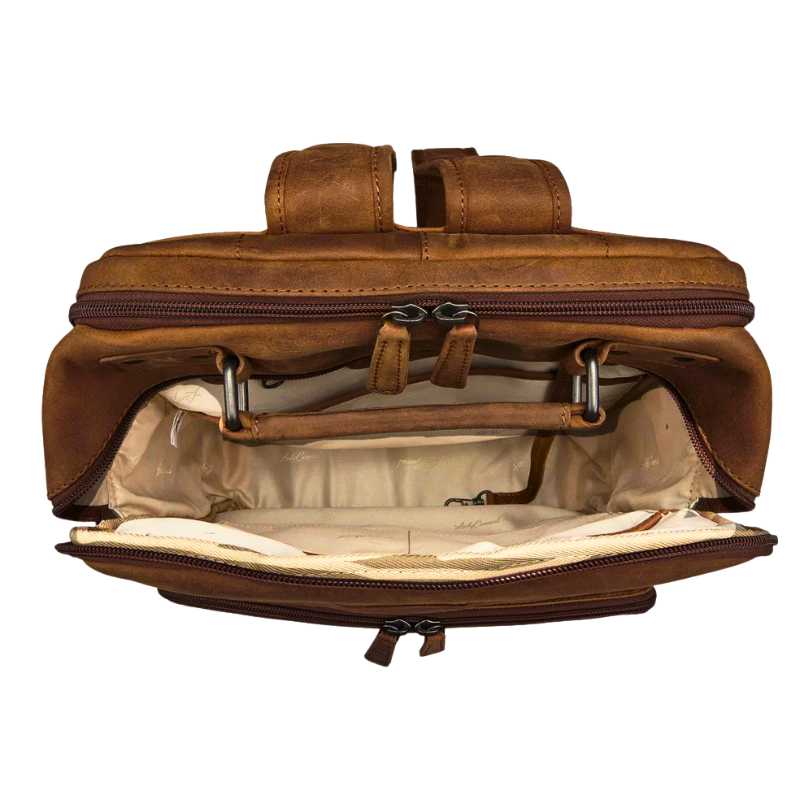 Quinn RFID Leather Concealed Carry Backpack Handgun Purses - Tophatter Daily Deals