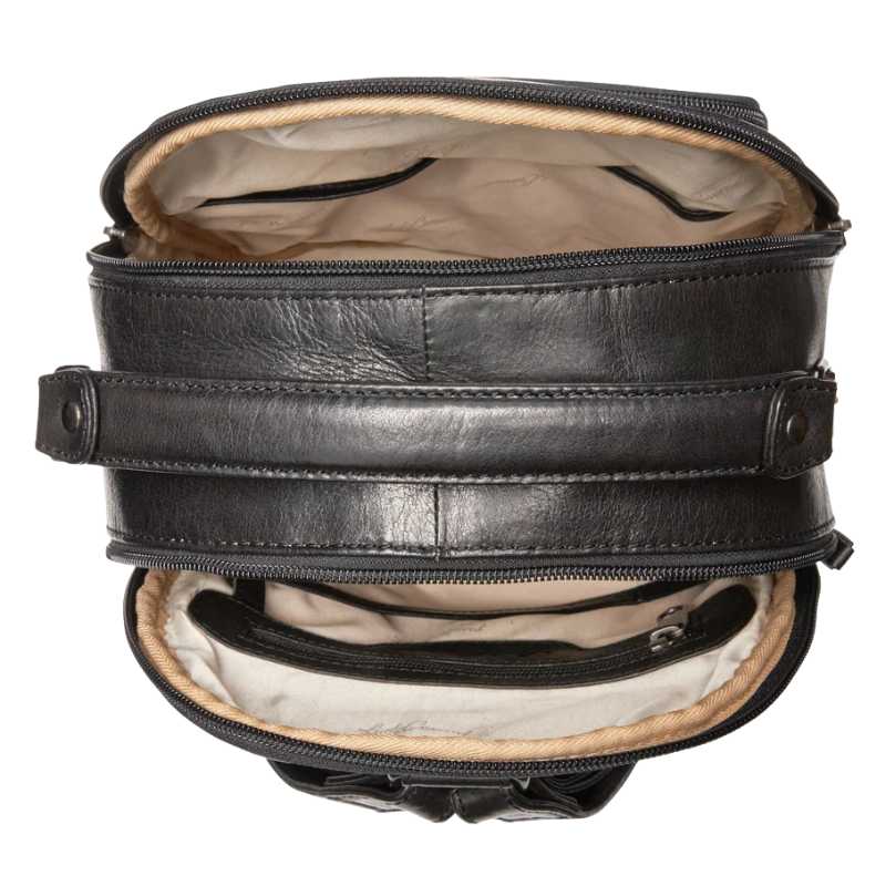 Concealed Carry Sawyer Leather Backpack Handgun Purses - Tophatter Daily Deals