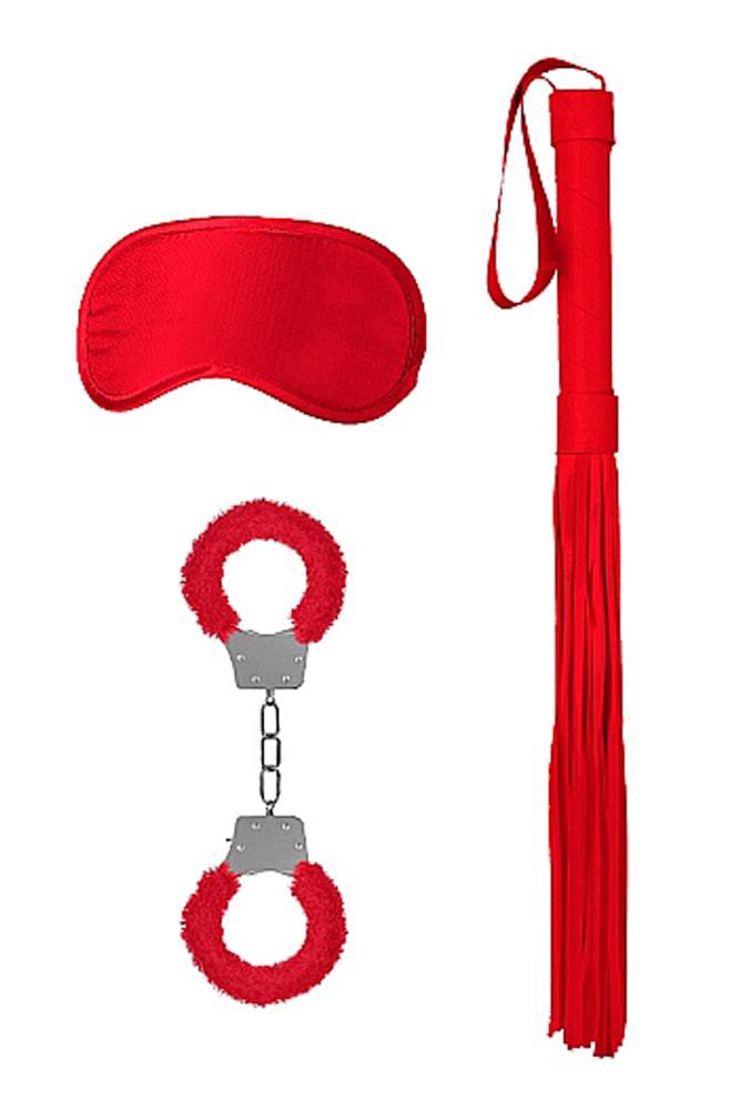 Ouch by Shots Toys - Introductory Bondage Kit 1 - Red BDSM - Tophatter Daily Deals