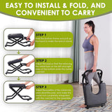Yoga Chairs UK - Yoga Headstand Bench Exercise Inversion Stool PU Workbench Upside Down Chair Yoga - Tophatter Daily Deals