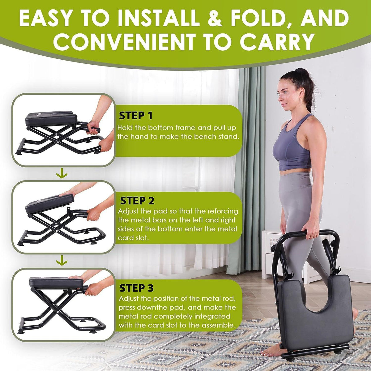Yoga Chairs UK - Yoga Headstand Bench Exercise Inversion Stool PU Workbench Upside Down Chair Yoga - Tophatter Daily Deals