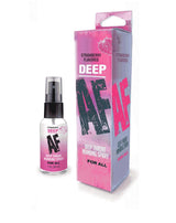 Deep AF (Strawberry) – Flavored Oral Desensitizer Spray 29 ml > Lube > Oral Gels & Sprays - Tophatter Daily Deals