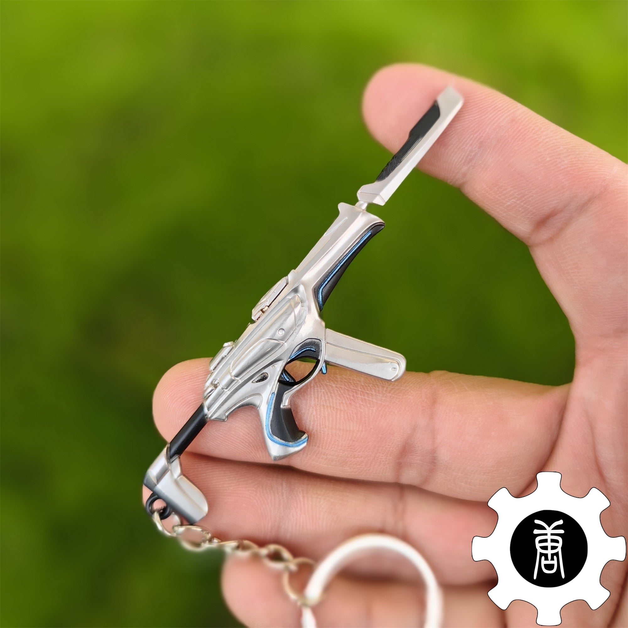 Ion Melee Weapon Skin Keychain Karambit Vandal Spectre Sheriff Operator Gun 5 In 1 Pack Ion Spectre - Tophatter Daily Deals