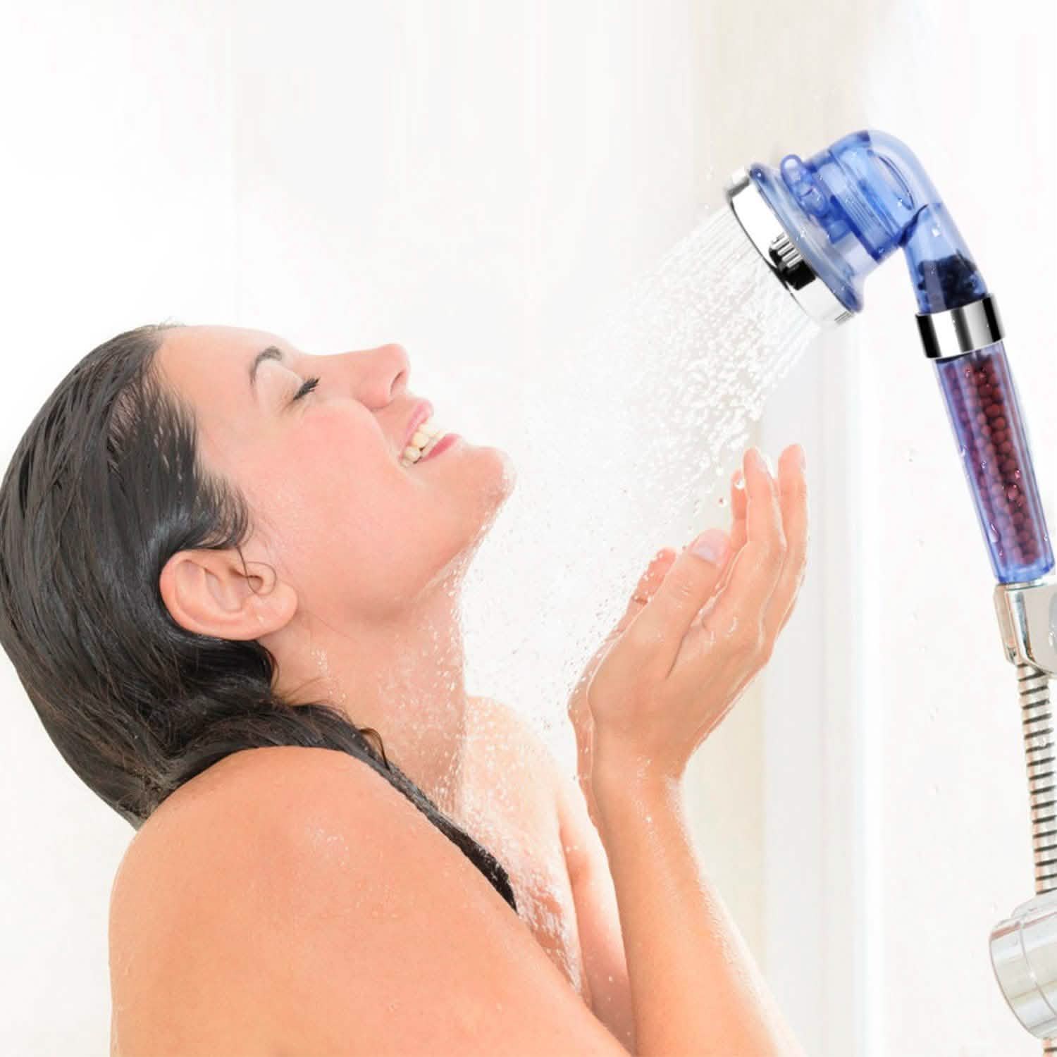 Ionic High Pressure Filter Shower Head Bath - Tophatter Daily Deals