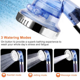 Ionic High Pressure Filter Shower Head Bath - Tophatter Daily Deals