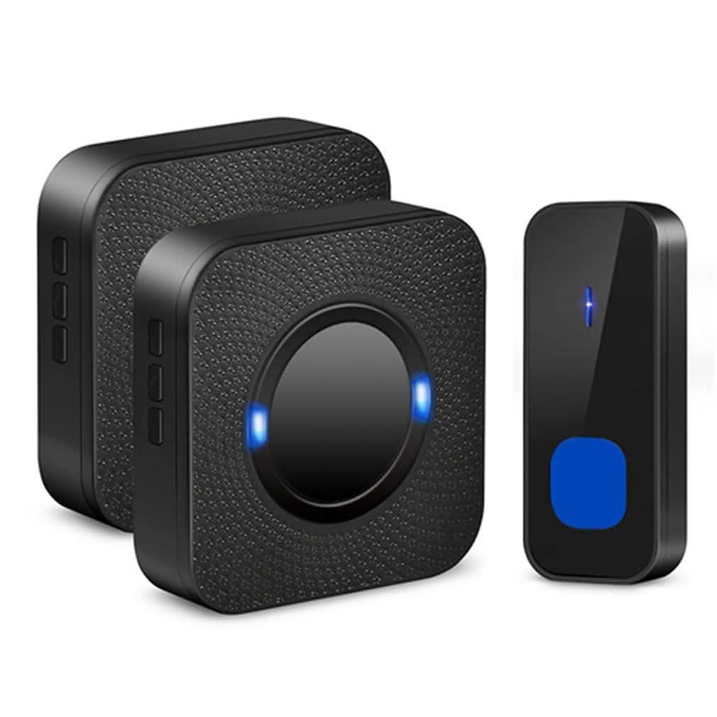 IP55 Waterproof Multi-Melody Wireless Doorbell Rings 2 Receivers Household Appliances - Tophatter Daily Deals