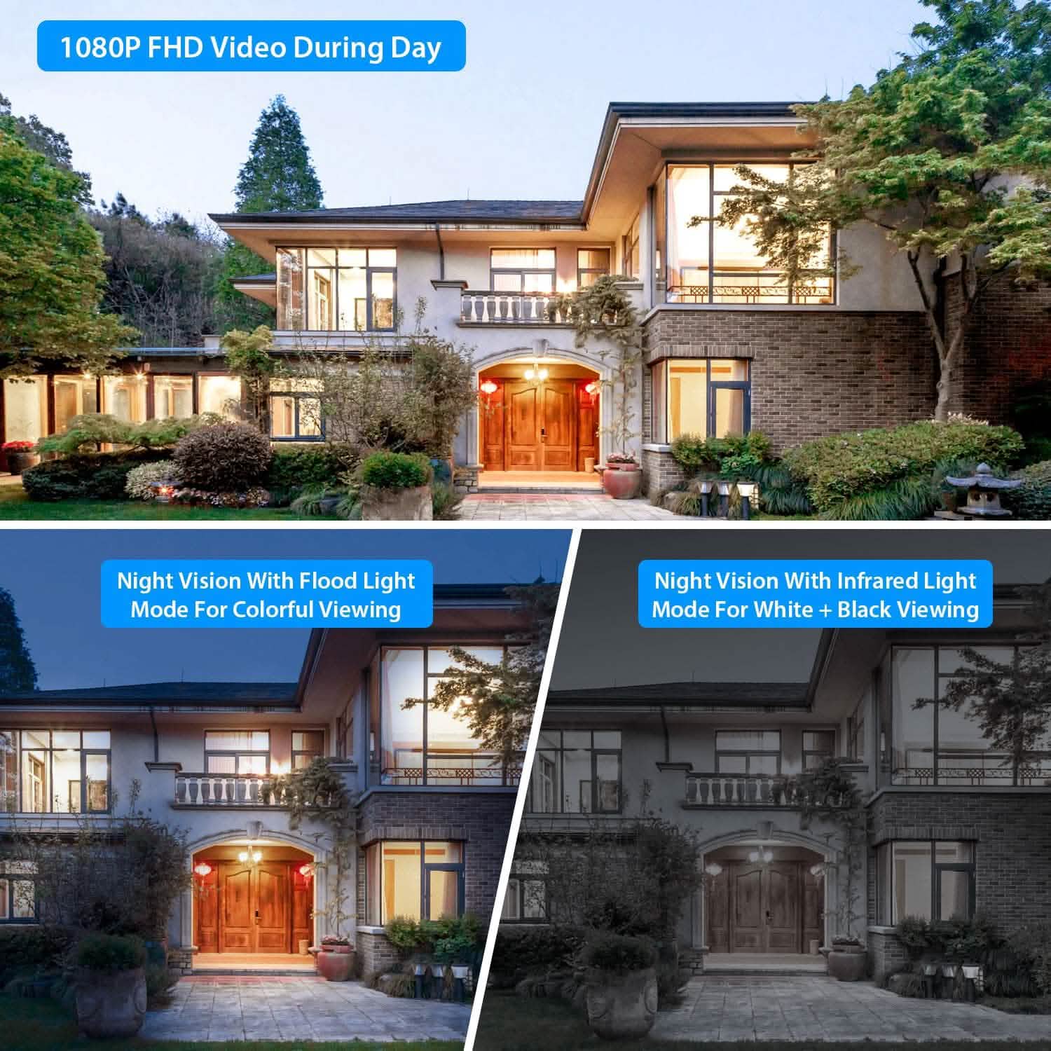 IP65 Solar Wireless Security Camera Smart Home & Security - Tophatter Daily Deals
