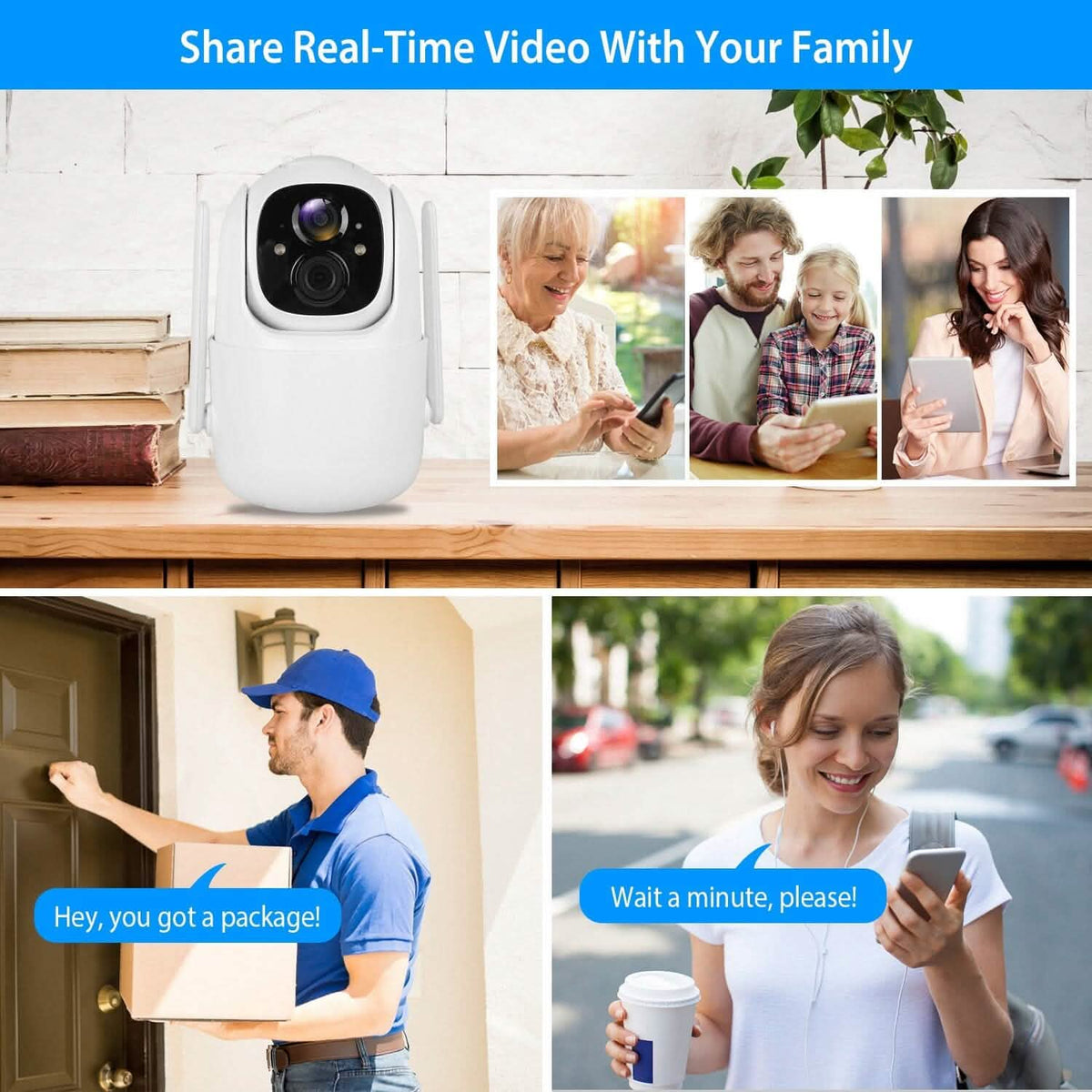 IP65 Solar Wireless Security Camera Smart Home & Security - Tophatter Daily Deals