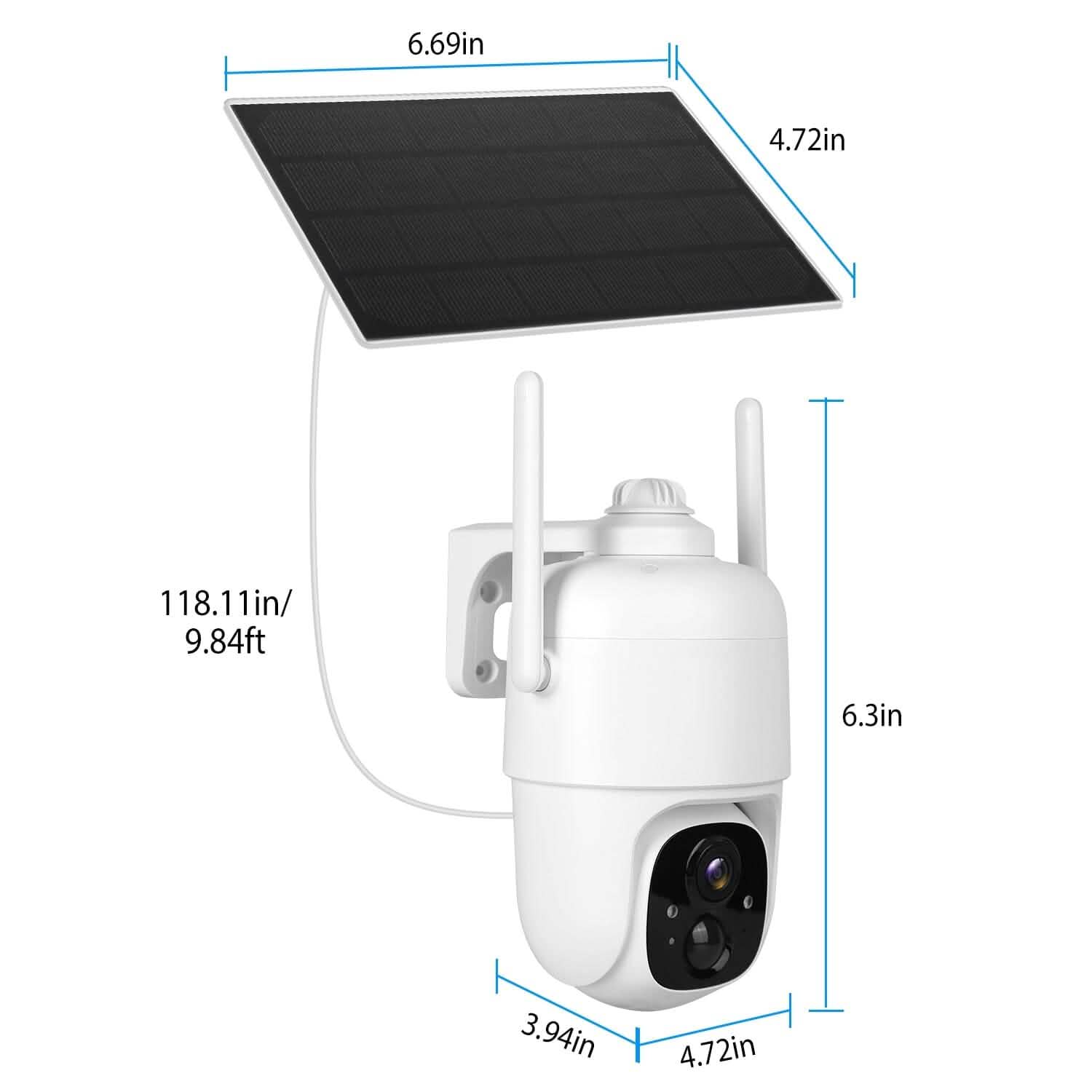 IP65 Solar Wireless Security Camera Smart Home & Security - Tophatter Daily Deals