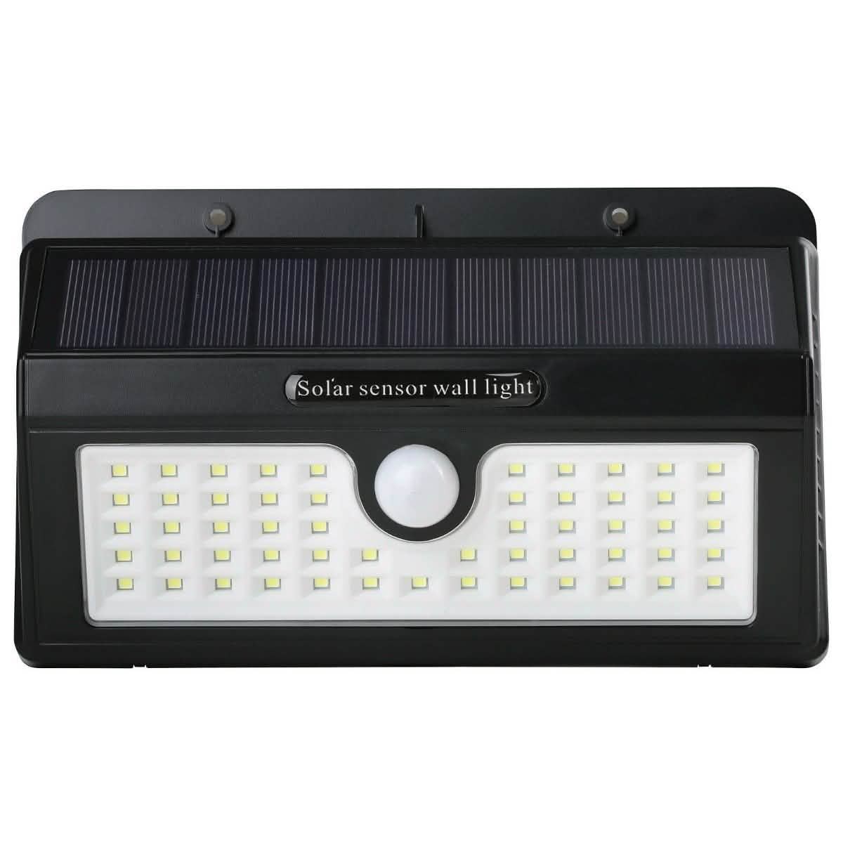 IP65 Waterproof Solar Lights Outdoor 55 LEDs Wall Solar Lights Outdoor Lighting - Tophatter Daily Deals