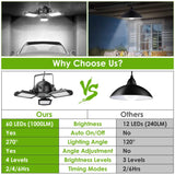 IP65 Waterproof Solar Pendant Lights Outdoor Lighting - Tophatter Daily Deals