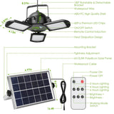 IP65 Waterproof Solar Pendant Lights Outdoor Lighting - Tophatter Daily Deals