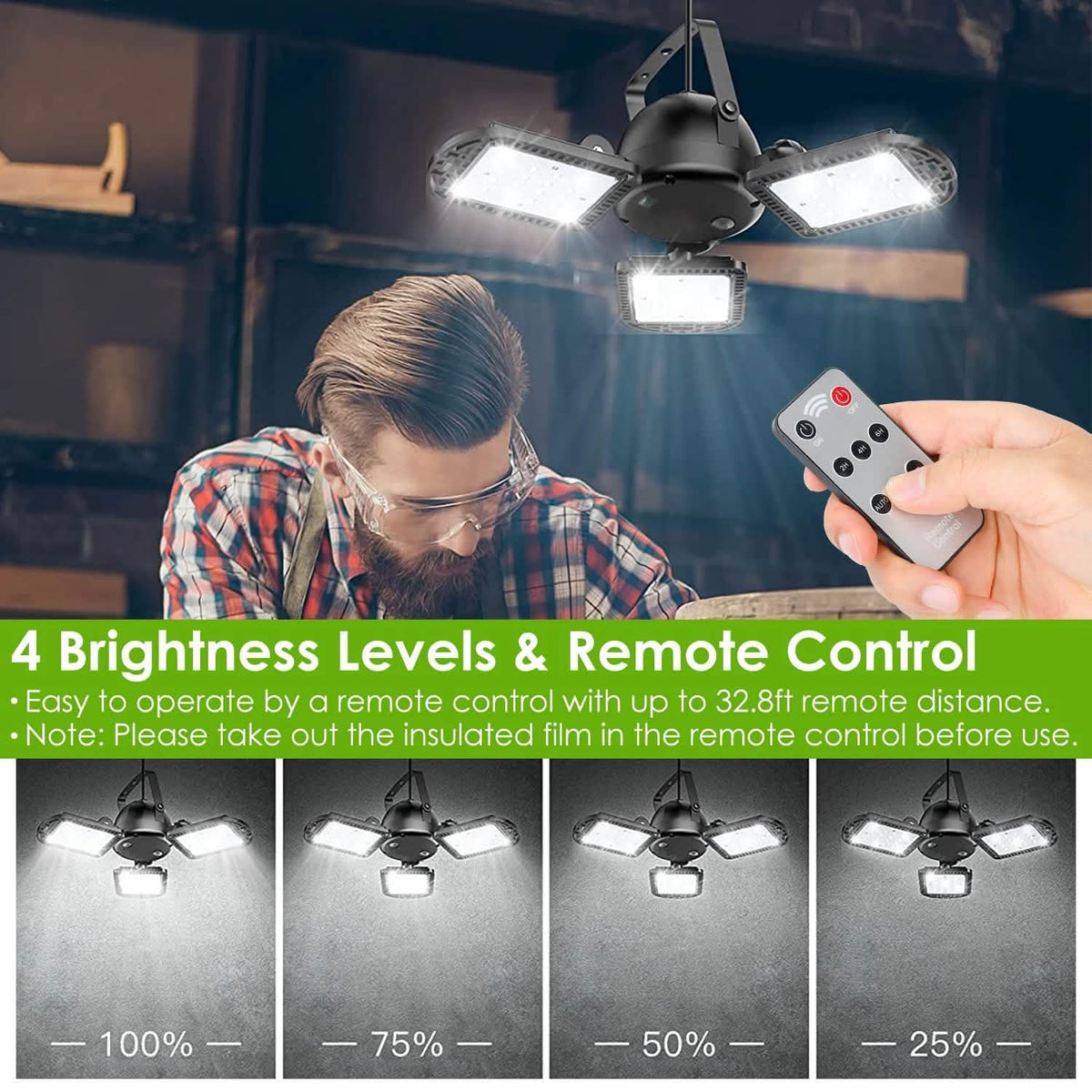 IP65 Waterproof Solar Pendant Lights Outdoor Lighting - Tophatter Daily Deals