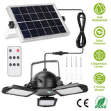 IP65 Waterproof Solar Pendant Lights Outdoor Lighting - Tophatter Daily Deals