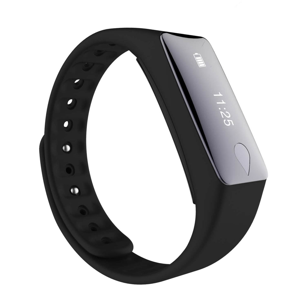 IP67 Fitness Tracker Watch with Heart Rate Monitor and Step Counter Black Fitness & Exercise - Tophatter Daily Deals