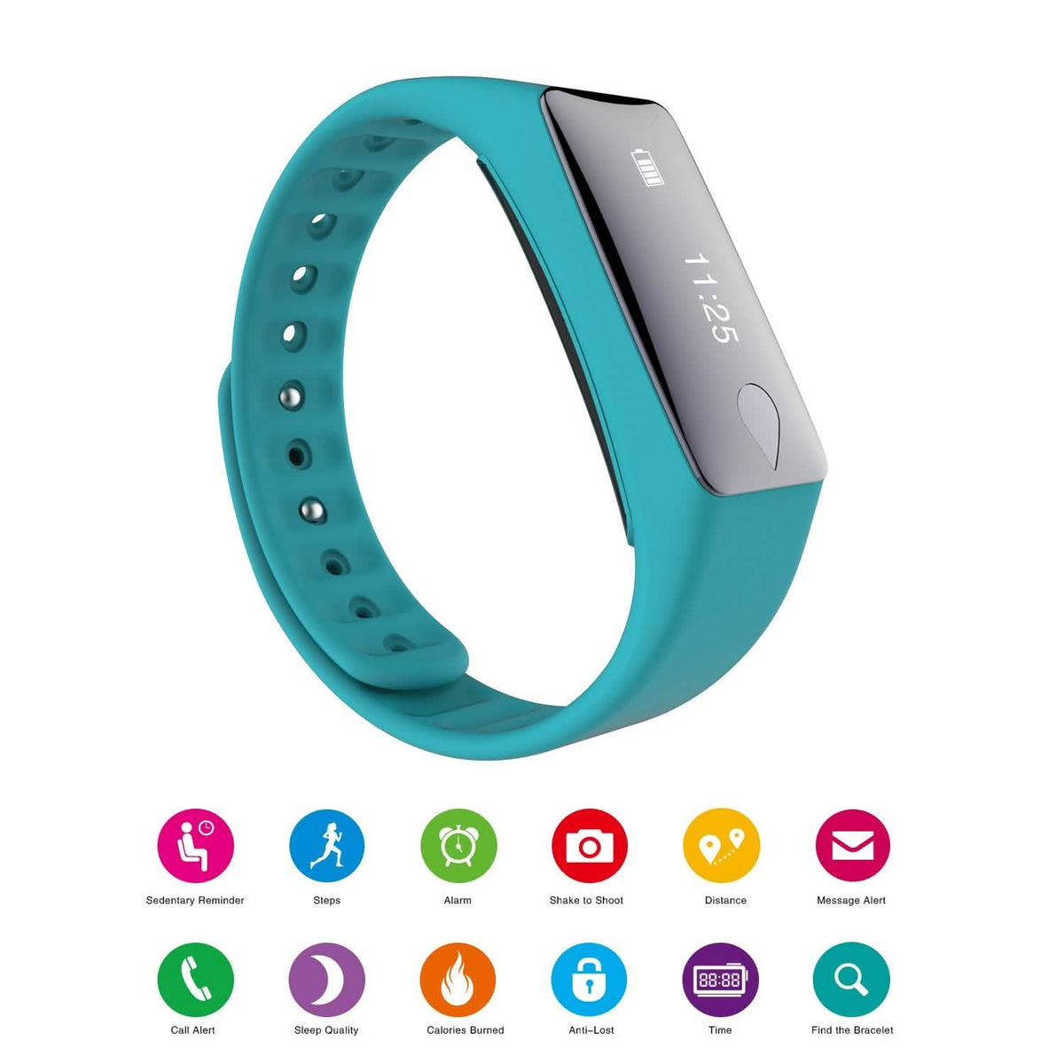 IP67 Fitness Tracker Watch with Heart Rate Monitor and Step Counter Fitness & Exercise - Tophatter Daily Deals