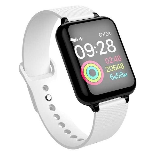 IP67 Waterproof Bluetooth Sport Smart Watch White Unbranded Fitness Smart Watch - Tophatter Daily Deals