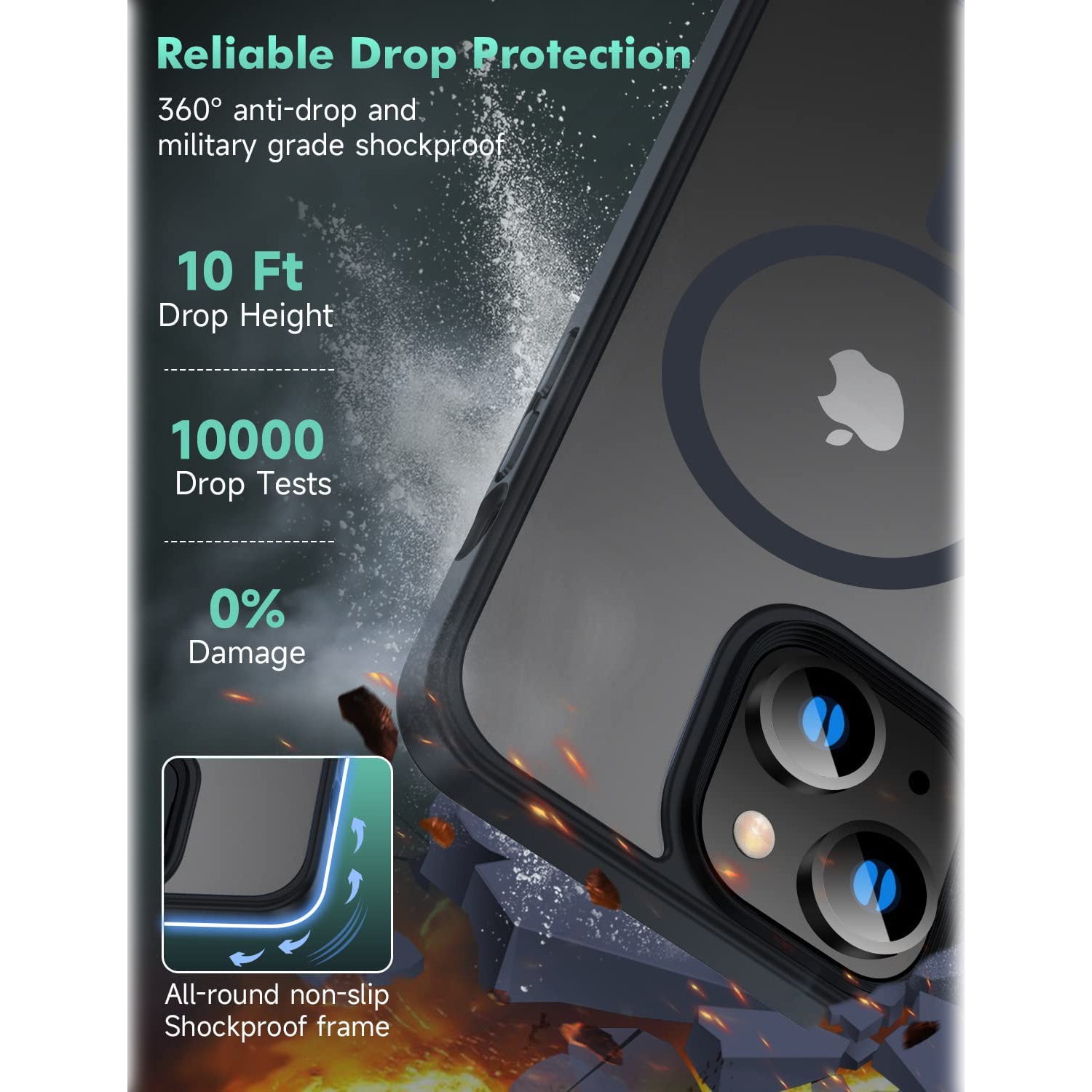 iPhone 14 Magnetic Case iPhone Case - Tophatter Daily Deals