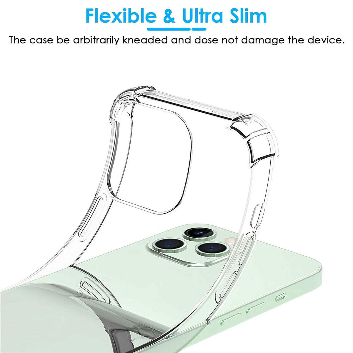 iPhone Shockproof Clear Phone Case Soft TPU Phone Cases - Tophatter Daily Deals