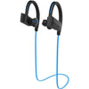 IPX5 Waterproof Shock Bass Stereo Wireless Bluetooth Headphone Blue In-Ear Headphones - Tophatter Daily Deals